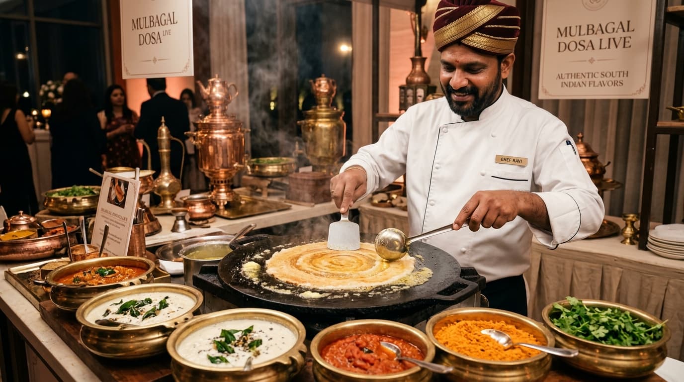Authentic Mulbagal Dosa Live Counter